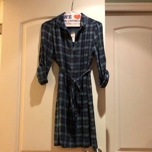 Navy and teal LOFT dresses